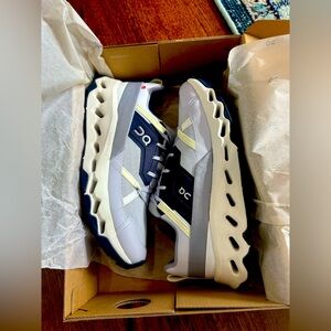 Brand new and never worn on cloud sneakers
